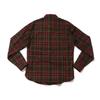 Used Eddie Evans Check Shirt 9921 326821 Y788B 7832 M Brown Khaki Tight 13AW Eddie Smarin Wool Red Men's from Japan