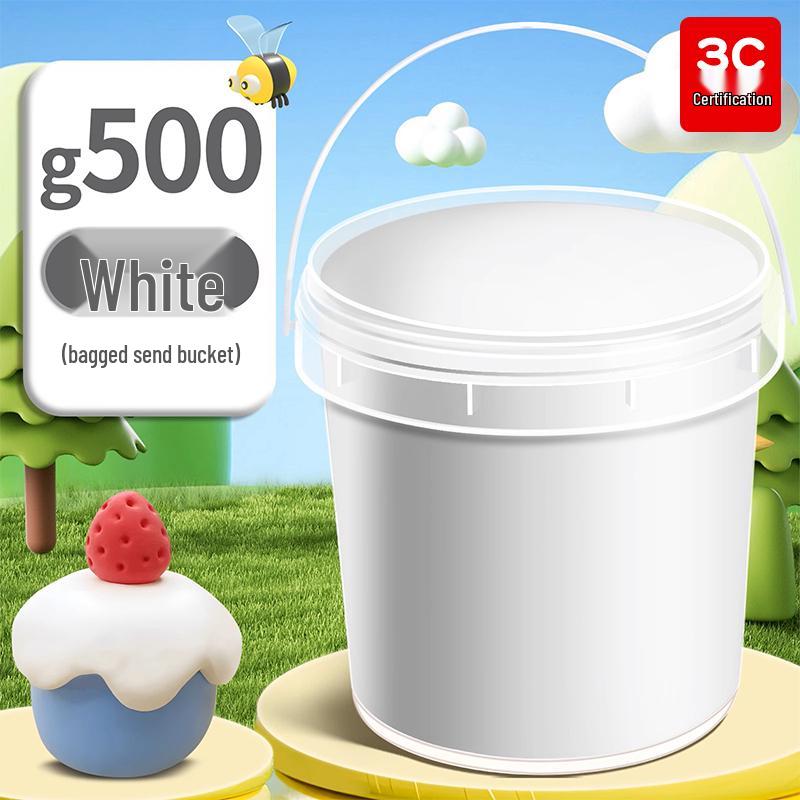

Colorful 500g Lightweight Clay Set for Kids - 24 Soft Colors in a Large Bucket