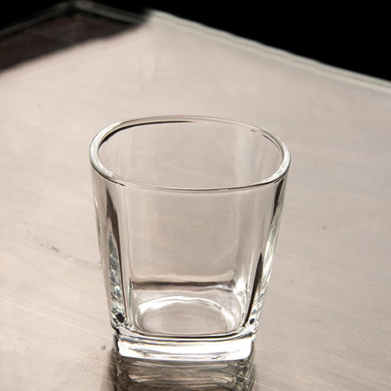 210ml 6pcs Set Classic Thickened Glass Cup Transparent Drinking Utensils Chinese Style Wine Glass Whiskey Beer Cocktail Glasses