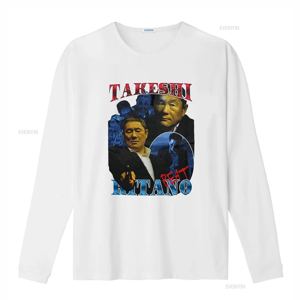 Takeshi Kitano Movie Outrage Original Promotional T Shirt Size Xl Black Retro Print Design Classic Film Theme Vintage Washed