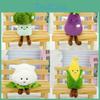 Plush Vegetable Simulated Toy Corn Eggplant Cartoon Doll Children Gift Holiday