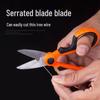 Stainless Steel Sawtooth Fishing Scissors for Line, Lure, and Lead Sheets