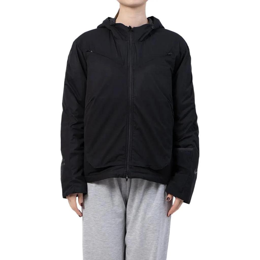 Nike Jackets Women's Black Hooded Moderate Other (Unisex) Jackets CZ1531 010