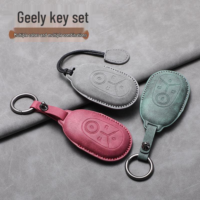 Geely Geometry G2-G12 Key Case for Exploration, Youth, Dream Editions - Anti-fall Shell Buckle