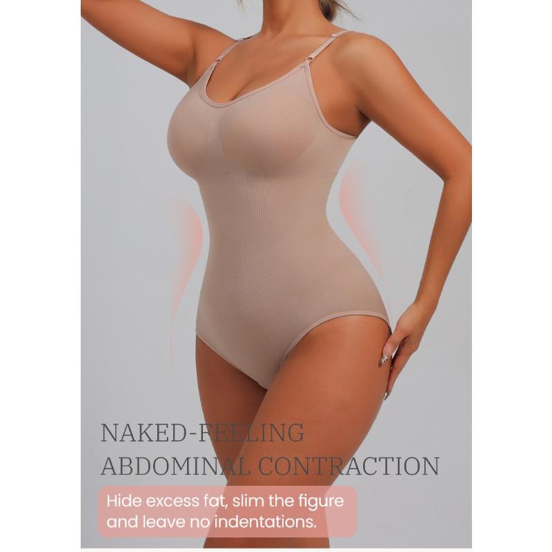 Women's One-Piece Shaper: Tummy-Tucking, Open-Crotch, Butt-Lifting, Body-Shaping, Strapless, Stretch, Waist-Cinching, Body-Sculpting Garment