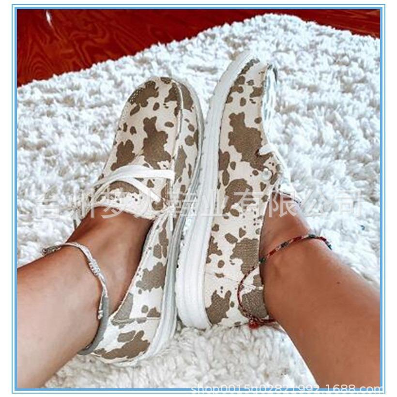 Casual lace-up women's shoes flat single shoes one-pedal lazy shoes