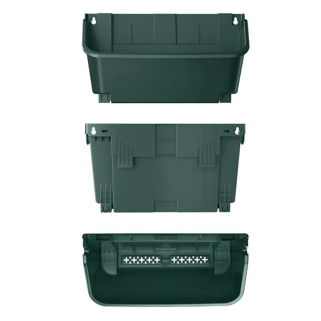 Pack Of 4 Wall Mounted Outdoor Vertical Planters Space Saving Design For Small Gardens And Patios