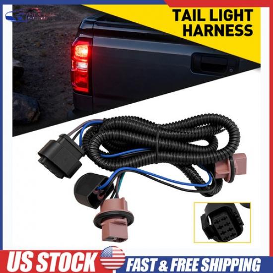 Rear Driver Side Tail Lamp Wire Harness For 2014-2015 Chevrolet Silverado 1500