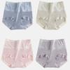 High Waist Lace Seamless Briefs Thin Slimming Underpants Breathable Tummy Control Underwear  Lady