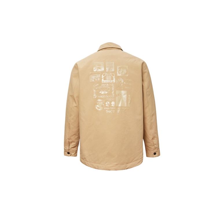 Converse Transitional Padded Jacket Asia Sizing 'Khaki' Men's 10020678-A01