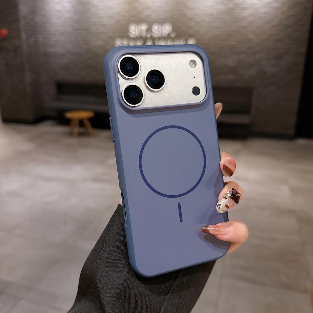 Luxury Phone Case for  iPhone 17 16Plus 15 14 13 12 Pro Max Air with MagSafe Wireless Magnetic Charging Protection