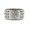 American Rhinestone Rivet Bracelet Bracelet Cross Decoration Punk Gothic Personalized Jewelry