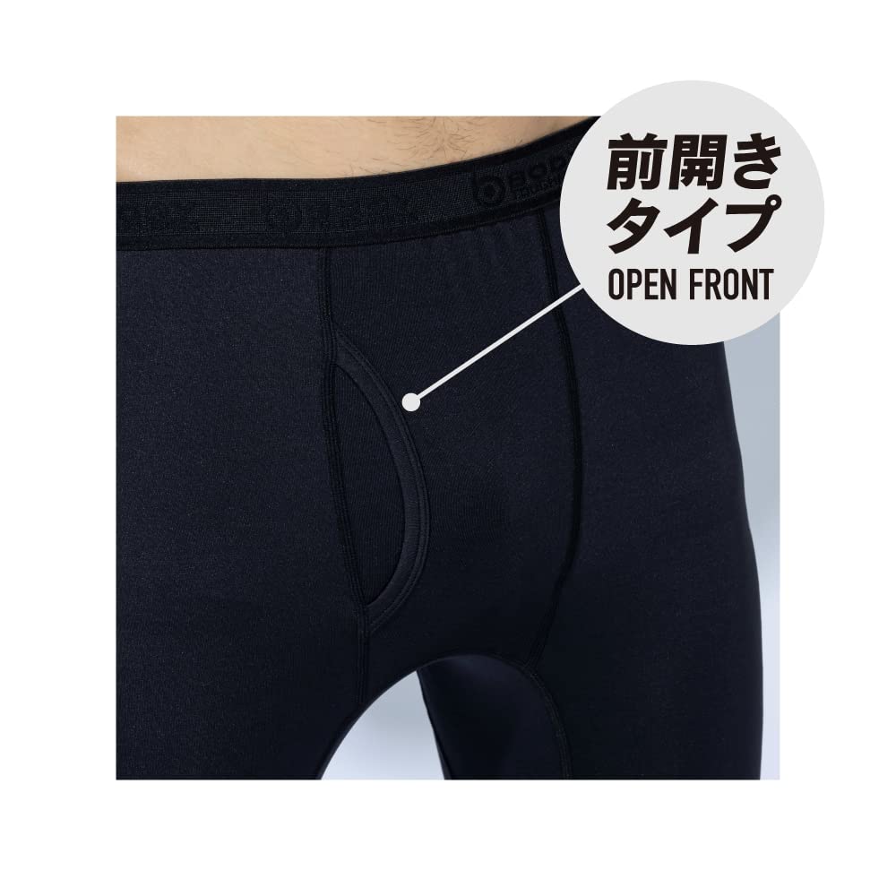 Otafuku Gloves Inner Long Tights Temperature UV Front Size LL All-Season [Outlast] Regulating, Deodorizing, Protection, Compression, Opening, Men's