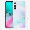 Carcasă din silicon transparent ultra subțire pentru Samsung Galaxy A55 A35 A25 A15 A54 A34 A24 A14 5G, transparentă, spate, Slim Shell 24