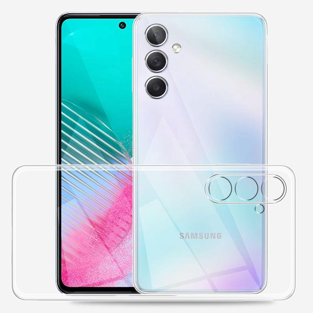 Carcasă din silicon transparent ultra subțire pentru Samsung Galaxy A55 A35 A25 A15 A54 A34 A24 A14 5G, transparentă, spate, Slim Shell 24