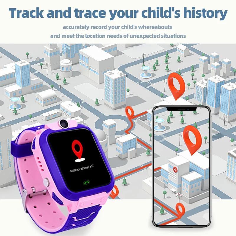 All-in-One Kids Smartwatch – GPS Tracker, Touchscreen Camera, Games & SOS Call – Birthday Gift for Boys & Girls