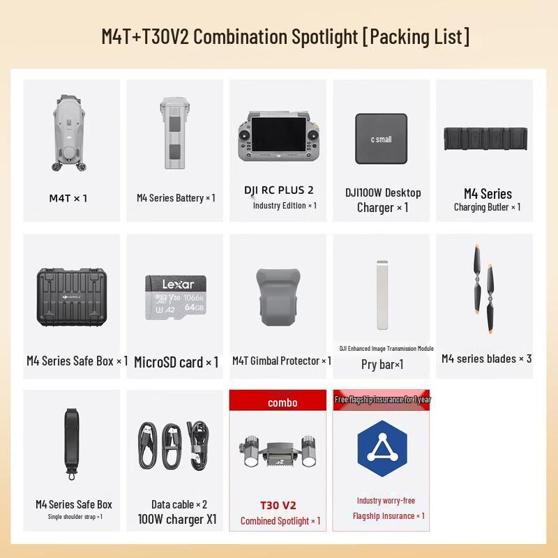 DJI Matrice 4T Industrial Drone (CN Version)