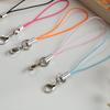 20/40pcs Colorful Lobster Clasp Rotating Lanyard Keychain Phone Charms for DIY Handmade Jewelry Pendant Accessories