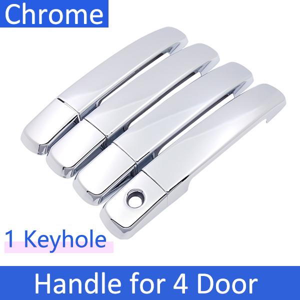 for Nissan Pathfinder R51 2004 2005 2006 2007 2008 2009 2010 2011 2012 Chrome Door Handle Cover Car Styling Accessories Stickers