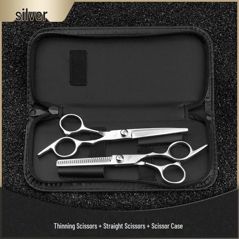 Stainless Steel Hairdressing Scissors & Thinning Shears Set for Cutting and Styling