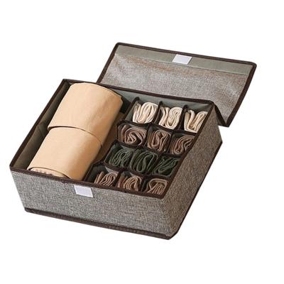 Premium Linen Like And Underwear Storage Container With Reinforced Structure For Spaces