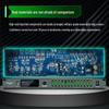 Professional Karaoke Stage & Home Audio Processor with Preamp, Anti-Howl, Equalizer, and Reverb Effects