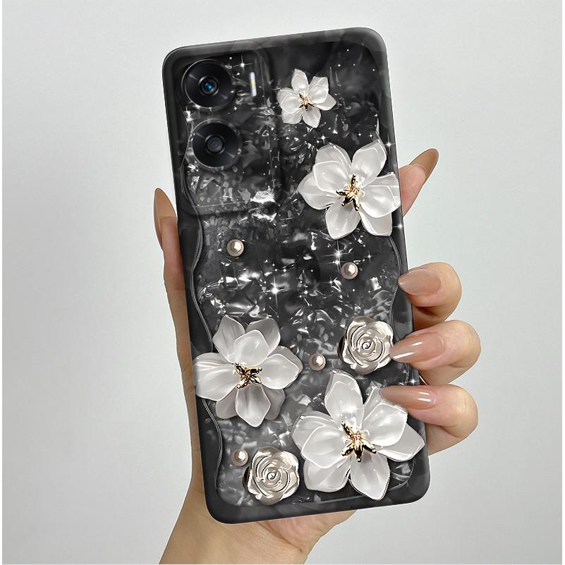 For Honor 90 Lite Case Pretty Butterfly Flower Pattern Silicone Soft Funda Phone Case For Honor90 Lite Honor 90Lite Cover Bumper