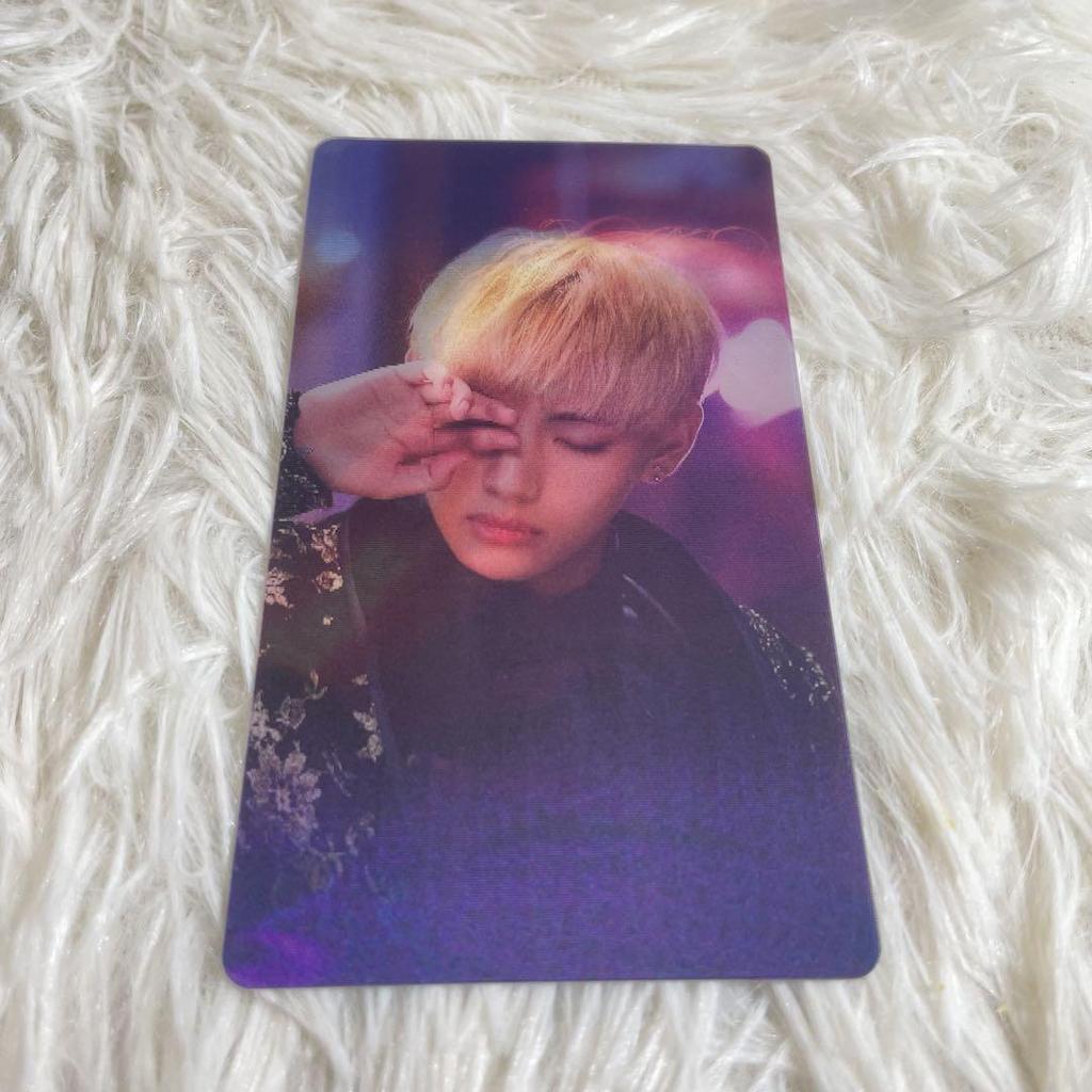 [USED] BTS WINGS Concept Book Lenticular Card V Taehyung