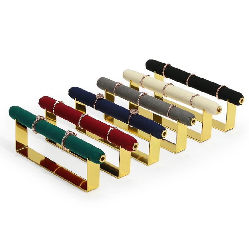 Ring Display Holder Microfiber Jewelry Showcase Stand Live Props Accessories Window Counter Jewelry Display for Jeweler Sellers