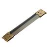 10x Shrapnel Purse Making Supplies Metal Frame , Bronze, 10x1.4 cm