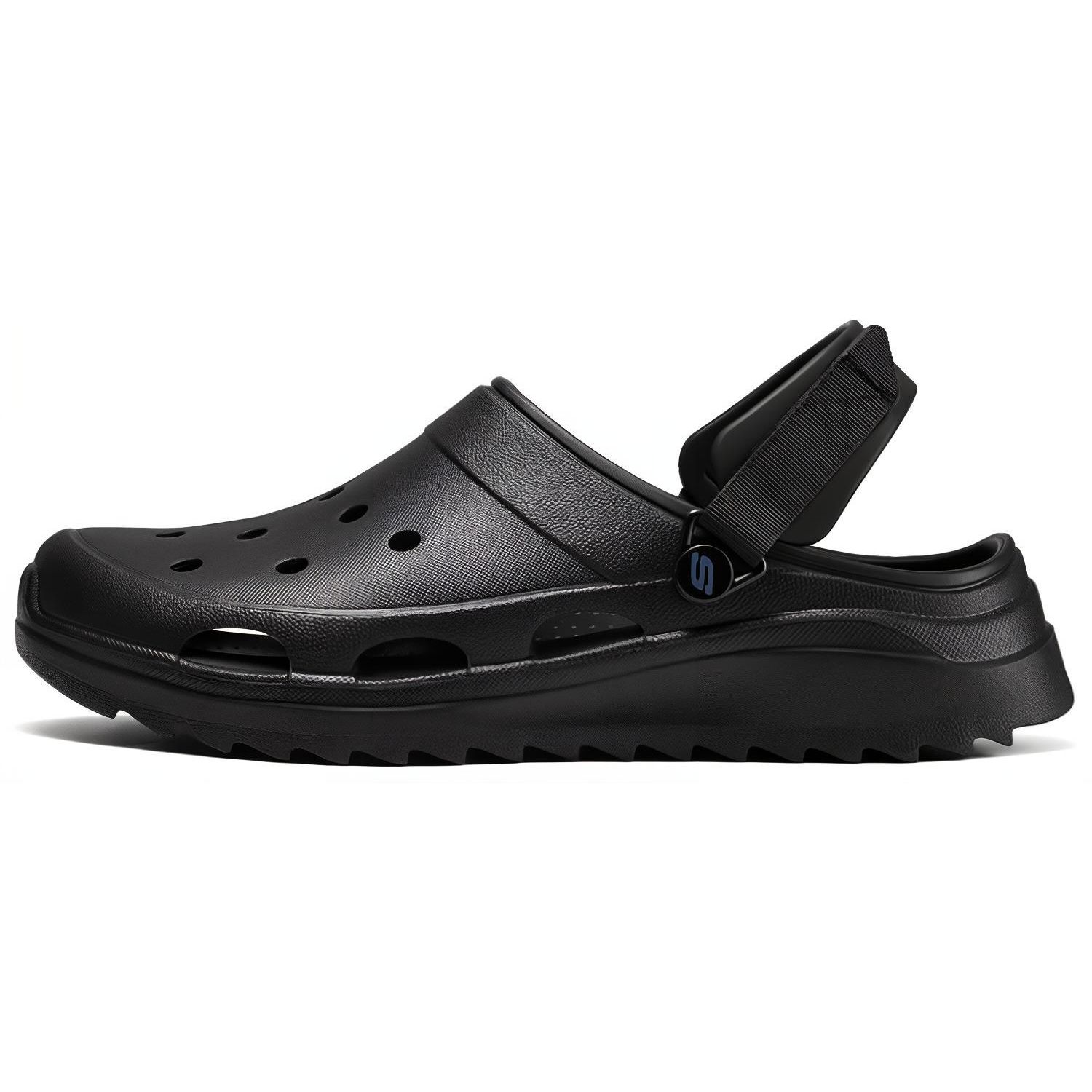 Skechers Foamies Casual Breathable Clogs Men clogs Black 243310-BBK 45