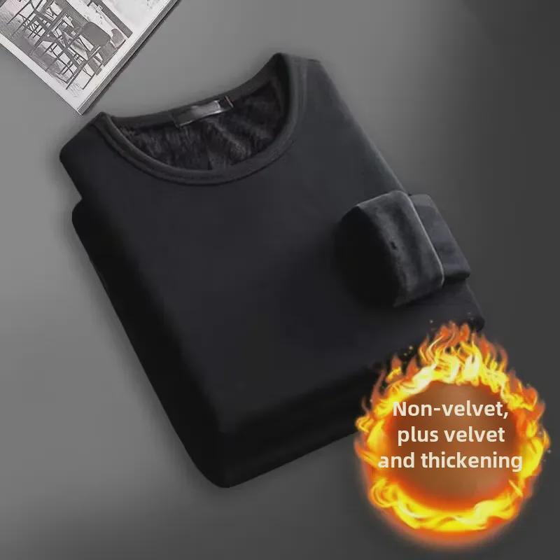 T-shirt en velours style street hiver 2024 - Design cool et décontracté