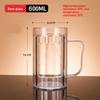 Acrylic Household Drinking Mugs with Handle Suitable for Milk Coffee and Juice