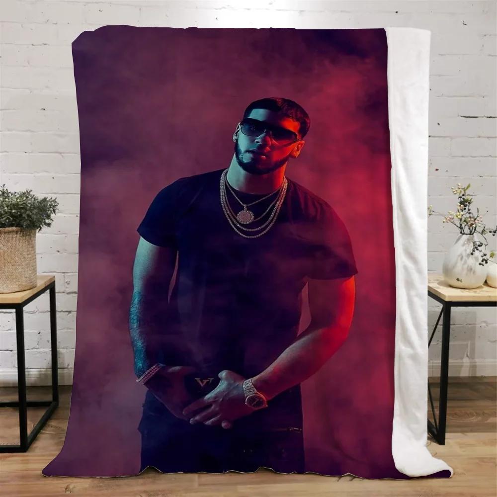 Anuel Aa Blanket Bed Blankets Characters Fluffy Plaid Beach Towel Interior for Home Luxury Bedding Throw Knee Soft Nap King Size