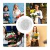 Plastic Spiral Ikebana Stem Holder Round Bouquet Floral Arranger Holder Flower Vase Holder  Wedding