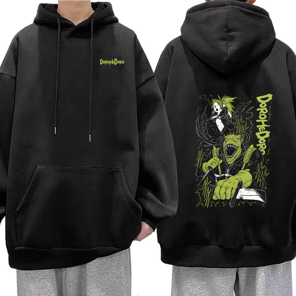 

Anime Dorohedoro Zipper Hoodies En Nikaidou Kaiman Manga Couple Sweatshirt Cosplay Men Women Streetwear Fashion Casual Pullover 3XL
