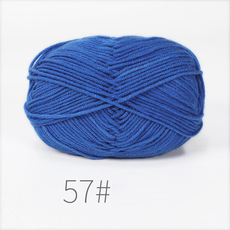 10Balls 500g Soft Milk Cotton Yarn Crochet Threads for Knitting Wool DIY Crafts Sweater Baby Wool Hand Knitting Crochet Yarn