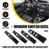 Power Window Panel Switch Bezel Control Cover For 2012-2014 Toyota Yaris 4-Door