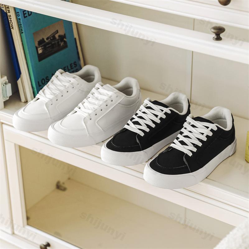 Women's Shoes 2025 Spring Autumn New Comfortable Casual Shoes Soft Sole Flat Sneakers Lace-up Non Slip Vulcanized Shoes