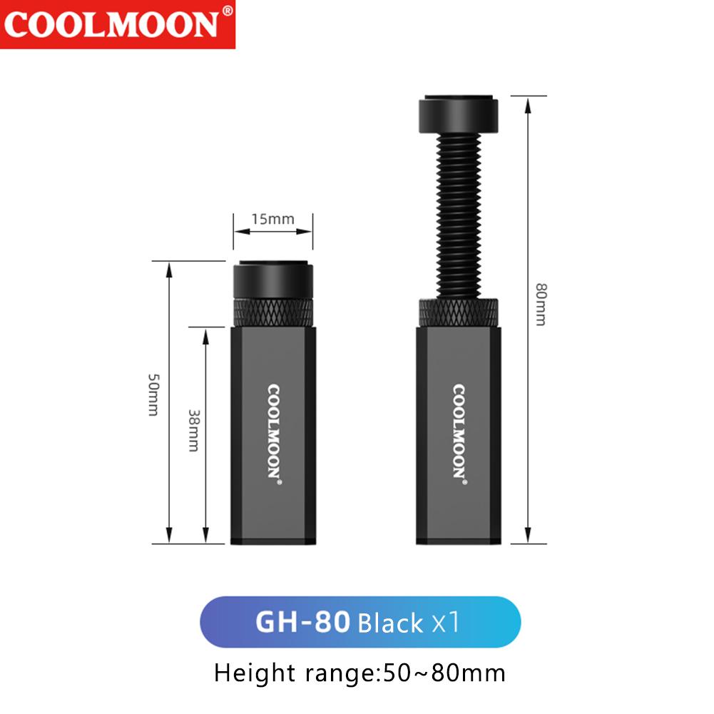 Video Card GPU Holder Vertical Telescopic Rotating Aluminum Alloy Graphics Card Support Stand Desktop PC Case Video Card Bracket