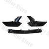 For BMW F87 M2 Competition 2016 2017 2018 2019 2020 Front Bumper Lip Car Accessories Spoiler Splitter Body Kit Glossy Black