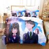 Fashion 3D The Tsuki Ga Kirei Bedding Set Printed Bed Set With Pillowcase Bed Duvet Cover Soft Queen King Size Bedclothes Home