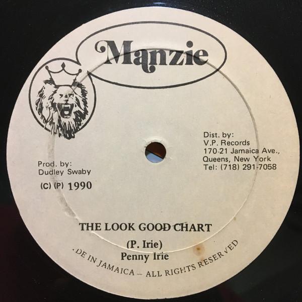 

12inch Record PENNY IRIE The Look Good Chart NONE Manzie 1990 Jamaica Reggae Ska Dub Used