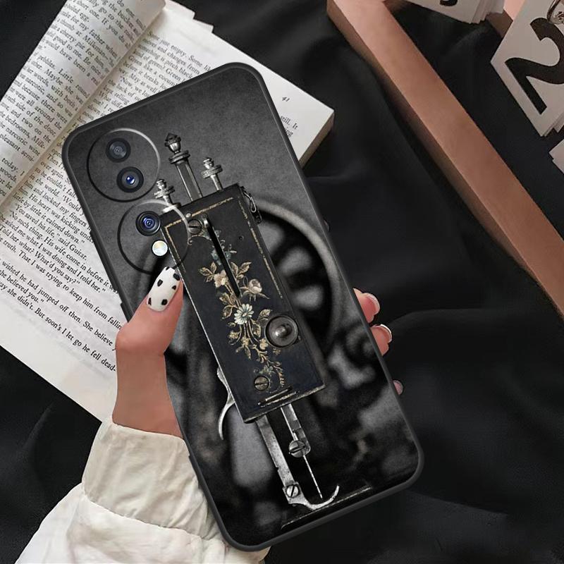 Sewing Machine For Honor Magic 5 6 7 8 Pro Case For Honor 200 400 70 90 Lite X8c X8b X9a X9b X9c X9d Win RT