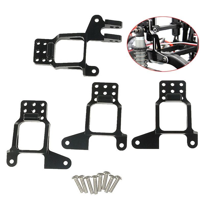 Premium Aluminum Front And Rear Shock Tower Hoops For Traxxas Trx-4 1/10 Rc Crawler Toy