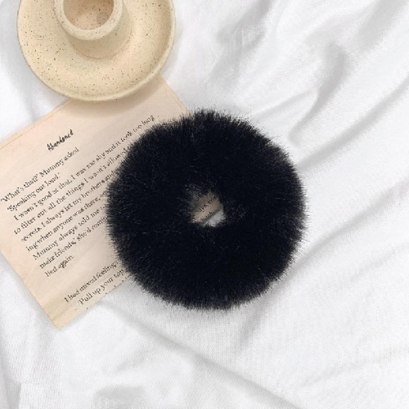 Korean version autumn and winter plush large intestine hair loop new imitation rabbit hair headband