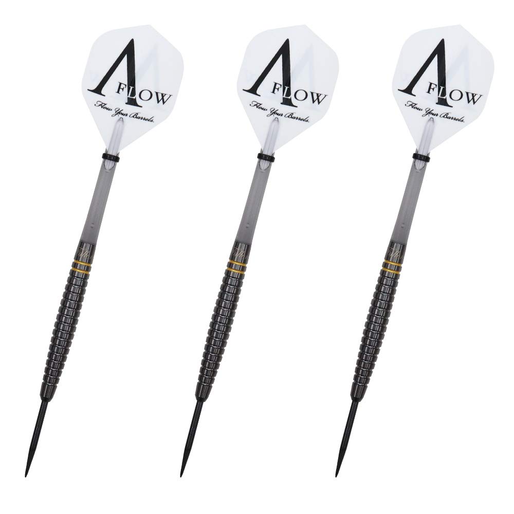 DYNASTY A FLOW BLACK LINE Fallon3 Fallon 3 DLC STEEL Fallon Sherlock hráč model šipky barel sada šipek