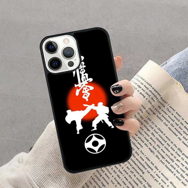 Oyama Kyokushin Karate Phone Case For iPhone 17 Air 16 pro max 15 14 plus 12 13 Soft Bumper Shell Cover coque