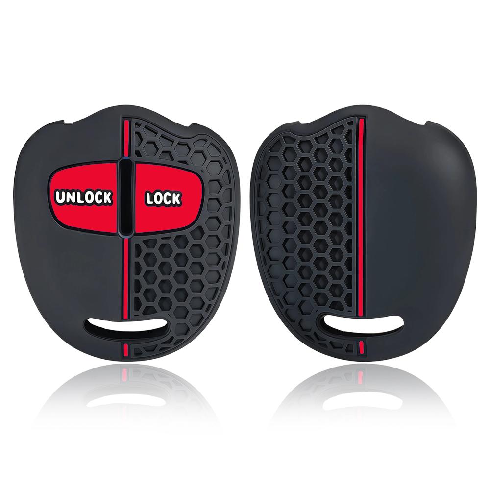 Silicone 2 Buttons Remote Car Key Shell Cover For Mitsubishi Lancer Ex Evolution Grandis Outlander Case