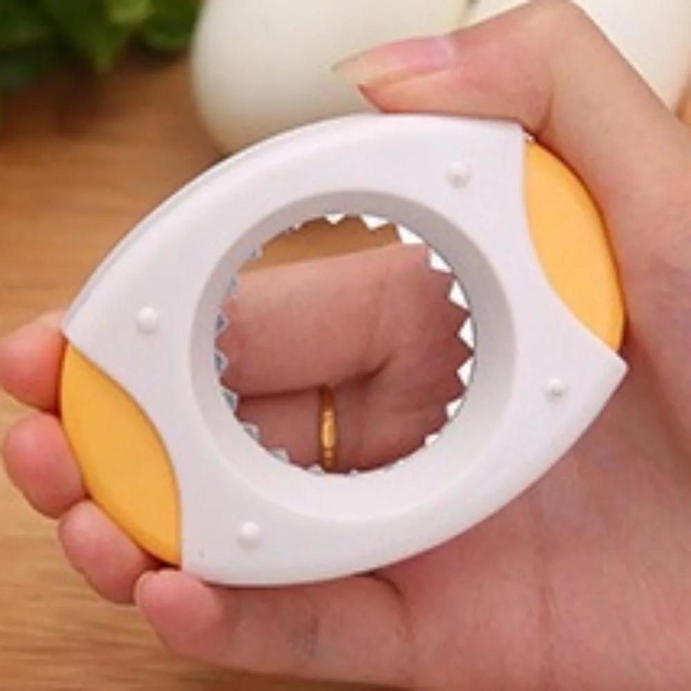 

1PC Egg Opener Kitchen Egg Breaker Egg Clamp Eggshell Cutter Kitchen Artifact Cooking Accessories Kitchen Gadgets жёлтый